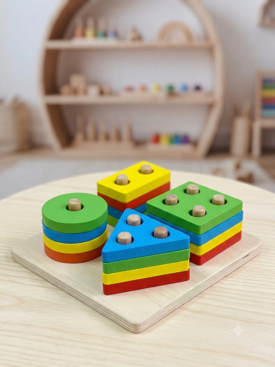 Apilable de figuras geométricas